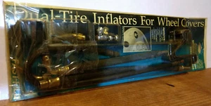 AUTO FAST-FILL DUAL-TIRE INFLATORS FOR WHEEL COVERS 16", 16.5" AND 19.5" WHEELS - Picture 1 of 2
