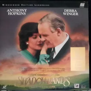 Laserdisc Shadowlands Anthony Hopkins Debra Winger Richard Attenborough Buy2Get1 - Foto 1 di 3