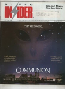 Video Insider Mag Communion & Christopher Walken January 29 1990 092921nonr - Imagen 1 de 1