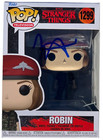 MAYA HAWKE SIGNED FUNKO POP VINYL STRANGER THINGS ROBIN 1299 AUTO JSA