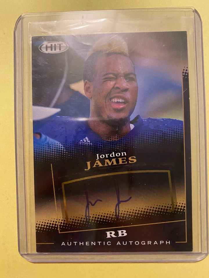 A31,343 - 2015 SAGE HIT Autographs Black #A116 Jordon James - Image 1 of 1
