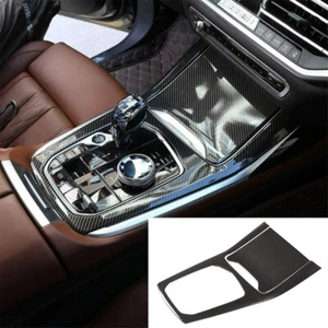 Para BMW X5 G05 X7 G07 2019+ panel de control central caja de cambio borde ABS carbono - Imagen 1 de 12