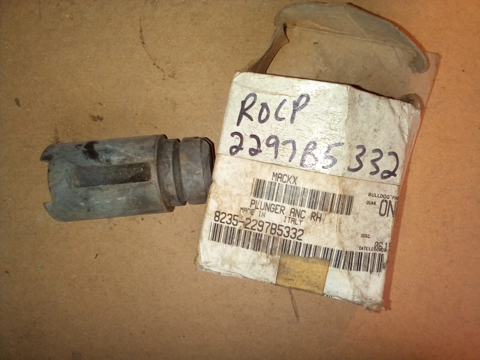 Nuevo kit de émbolo de anclaje derecho Rockwell 2297-B-5332 Meritor genuino para frenos de tambor Foto 1 de 1