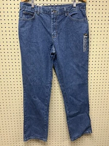 Lee Relaxed Fit All Cotton Straight Leg Jean Jeans women’s Livia 14 Medium - Picture 1 of 8