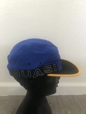 Muy raro. Quasi Skateboard 500 5panel Nylon Sombrero Royal Clipback Foto 1 de 4