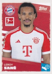 Topps Bundesliga 23/24 Stickers Oficiales Número 338 Leroy Sane - Imagen 1 de 1