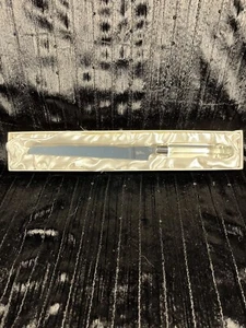 Oleg Cassini Crystal Natalie Hochzeitstortenmesser Top!! Wellenschliff - Bild 1 von 9