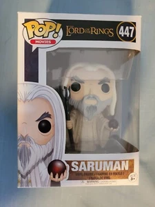 FUNKO POP VINYL MOVIES THE LORD OF THE RINGS LOTR 447 SARUMAN BNIB VAULTED - Picture 1 of 6