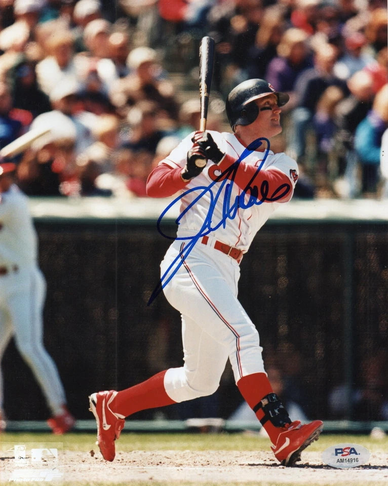 Jim Thome Autographed Signed 8x10 Photofile PSA DNA COA Indians HOF - Image 1 of 2