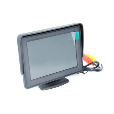 4.3" LCD Screen Car Rear View Backup Monitor Reversing Backup Parking Camera - Image 1 of 4