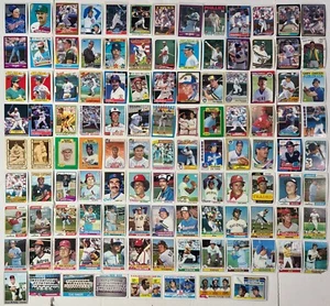 Topps 1970s to 1980s Baseball Cards Vintage Lot of 112 - Stars, HOFers, Rookies - Picture 1 of 10