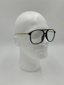 Vintage Roberto Morelli Desiner Eyeglasses ORIGINAL Frames - Gold Black Glasses - Picture 1 of 7