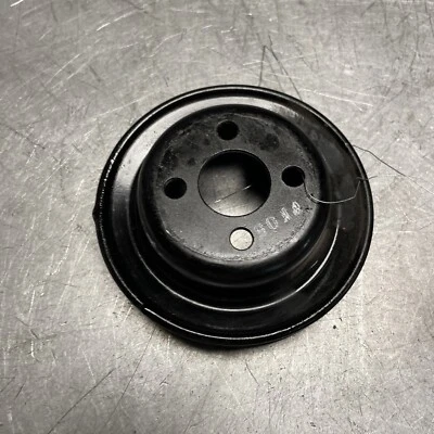 OEM GOOD USED JOHN DEERE YANMAR DIESEL 3TNV70-KJLT FAN PULLEY FK05 - Image 1 of 3