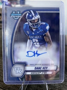DANE KEY - 2024 Bowman Chrome University - AUTO - Kentucky Wildcats - Foto 1 di 2