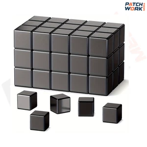 Neodym Magnet Würfel Schwarz | extra stark Mini Haftmagnet ca. 5mm - Bild 1 von 2