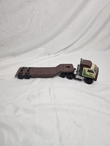 Vintage 1981 Tonka 5" Brown Rig Cab Truck Sattelzug mit Anhänger - Bild 1 von 9