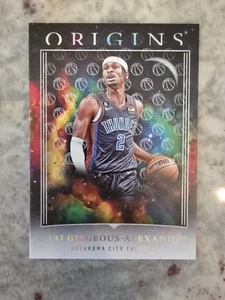 2023-24 Origins Shai Gilgeous-Alexander Basketballs SP OKC Thunder - Picture 1 of 2