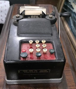 Indicador de columna de máquinas de contabilidad de facturación manual Remington Rand - Imagen 1 de 7
