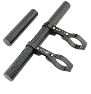 Bike Handlebar Extender 22cm 10cm Long Extension Mount for 31.8mm Handlebars... - Picture 1 of 7