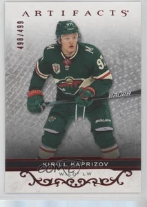 Artefactos de cubierta superior 2021-22 estrellas rubí/499 Kirill Kaprizov #109 - Imagen 1 de 5