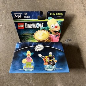 Lego Dimensions 71227 Simpson's Krusty Clown Bike Fun Pack Sealed Mint Condition