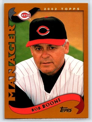 2002 Topps Bob Boone Cincinnati Reds #304 - Image 1 of 2