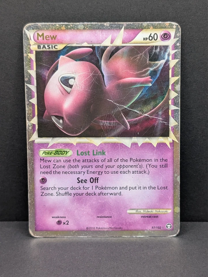 Mew (Prime) 97/102 Triumphant Holo Ultra Rare Pokemon TCG Nintendo - Image 1 of 2
