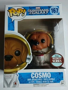 FUNKO POP 🐸 Guardians of The Galaxy #167 COSMO SS VINYL 🐸With Protector (A3) - Picture 1 of 14