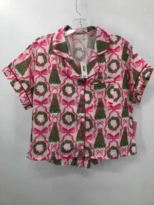 Simply Southern Pink Size Large Christmas Tree Pajamas - Image 1 of 3