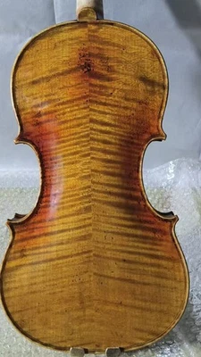 Master 4/4 violin Guarneri model European flamed maple back spruce top No2 - Image 1 of 4