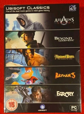 25 Years Of Ubisoft 5 PC Games Set Assassin's Creed, Far Cry, Beyond Good & Evil - Image 1 of 4