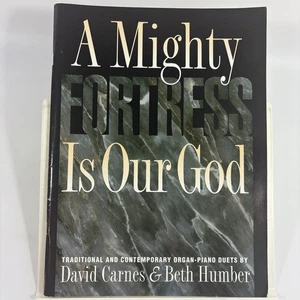 A Mighty Fortress Is Our God Songbook Organ Piano Duets Religious Gospel Music - Picture 1 of 9