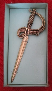 Vintage 60er Disneyland Fluch der Karibik Schwert Brieföffner (NOS) - Bild 1 von 10