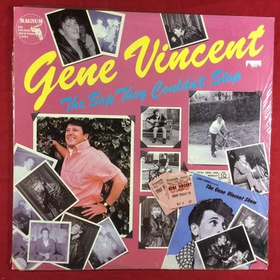 GENE VINCENT: The Bop They Could Not Stop LP M Sealed 1981 UK PRESS Magnum Force - Image 1 of 2