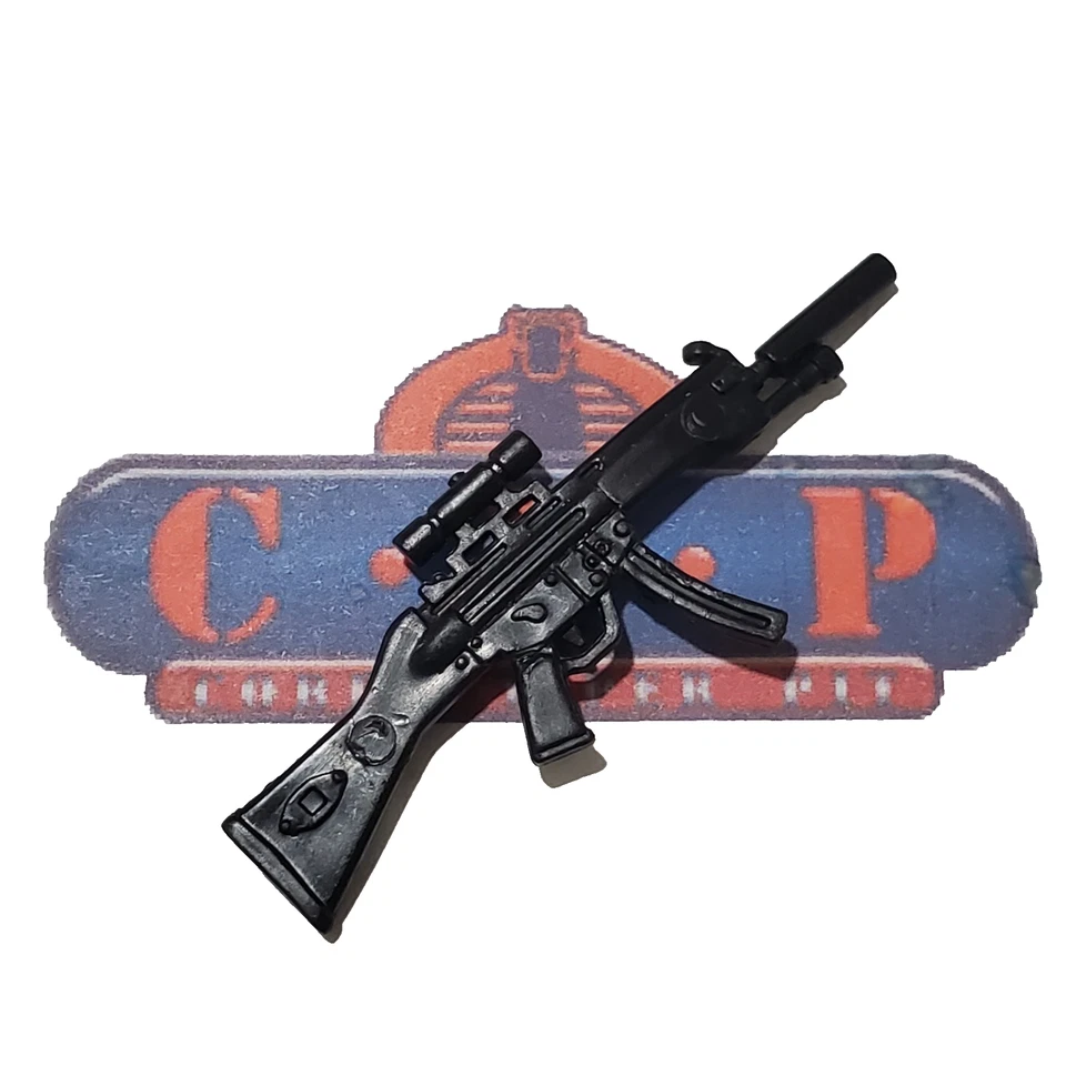 GI Joe Accessory 2008 Firefly V15 2009 V18      Assault Rifle Sub Machine Gun - Image 1 of 1