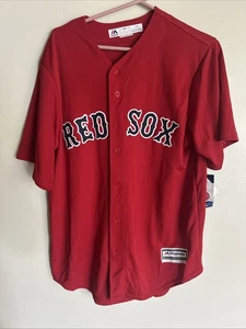 Majestic Authentic Collection Red Sox AlternatCool base Jersey Number 50 Size L - Picture 1 of 8