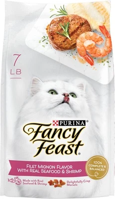 Purina Fancy Feast Dry Cat Food Filet Mignon 7 Pound (Pack of 1), Other  - Image 1 of 4