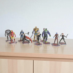 MARVEL AVENGERS ENDGAME DELUXE FIGURE SET / DISNEY STORE EXCLUSIVE 2019 - Picture 1 of 4