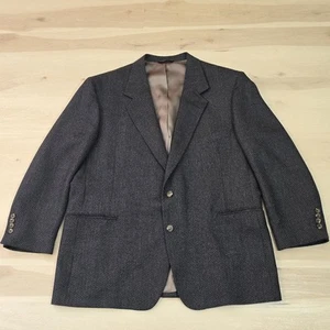 Vintage Lacrosse Sport Mantel Herren 50R Baumwollmischung Tweed mehrfarbig grau braun USA - Bild 1 von 21
