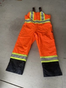 Work King Lined Safety Overall Orange Reflective 3M Insulated extra Large XL - Picture 1 of 3