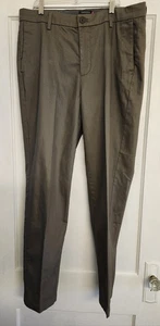Dockers 34 Taille 30 Schrittlänge gerades Bein 4 Taschen vorne flach grau für Herren - Bild 1 von 7