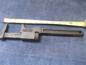 Beautiful TRIMO 14" adjustable pipe monkey wrench, USA Roxbury, Ma Trimont - Picture 1 of 6