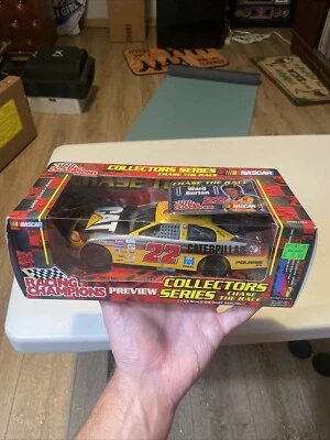 2001 Racing Champions Chase the Race Ward Burton #22 Cat 1/24th Chrome - Imagem 1 de 4