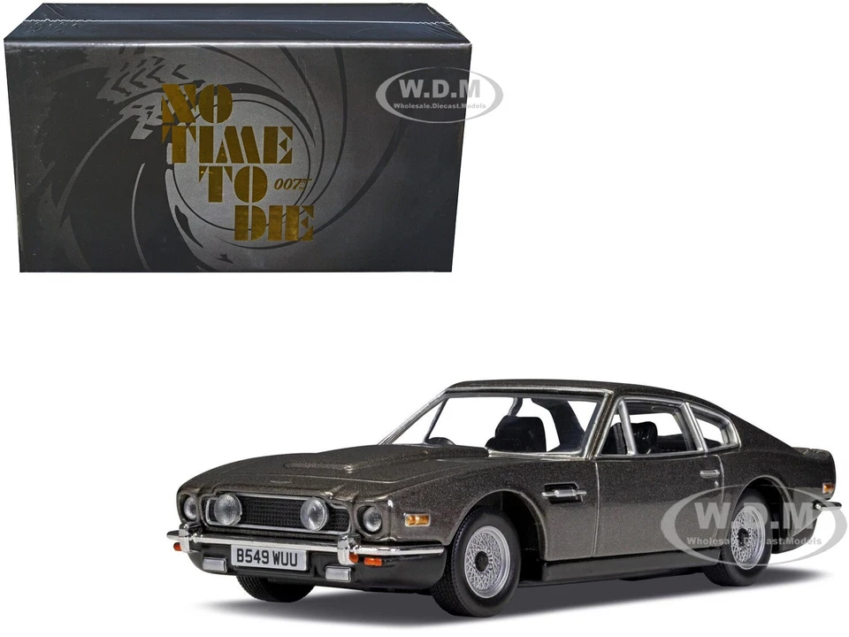 ASTON MARTIN V8 BLACK JAMES BOND "NO TIME TO DIE" 2021 DIECAST BY CORGI CC04805 - Image 1 of 4