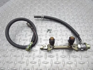 2003 02-04 Honda FSC600 Silver Wing Fuel Gas Petrol Injector Nozzle Rail Pipe - Picture 1 of 11