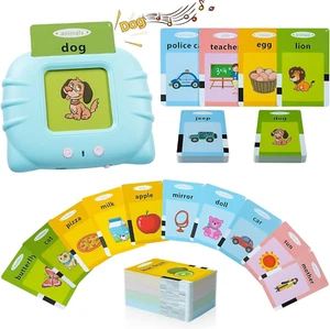 Interactive Educational Toy with 112 Double-Sided Smart Flash Cards, Voice Guida - Picture 1 of 12