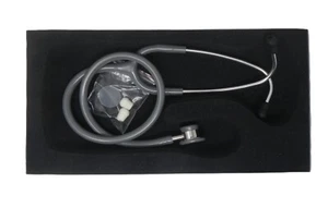 MediChoice 700102 Stetoscopio Neonato Professionale Doppia Testa Acciaio Inox Grigio - Foto 1 di 4