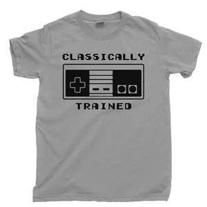 Camiseta Entrenada Clásica 8 Bit Vintage Años 80 Años 90 Cartucho Videojuegos Camiseta - Imagen 1 de 11