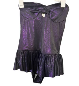 TRAJE DE BAÑO DISNEY URSULA UNA PIEZA LA SIRENITA TEMA CANDENTE Talla M Nuevo con etiquetas - Imagen 1 de 5
