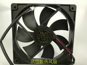 1 PCS YaLn FAN Cooling Fan D12SM-12 DC12V 0.30A 12025 12CM 2 Pin - Picture 1 of 2